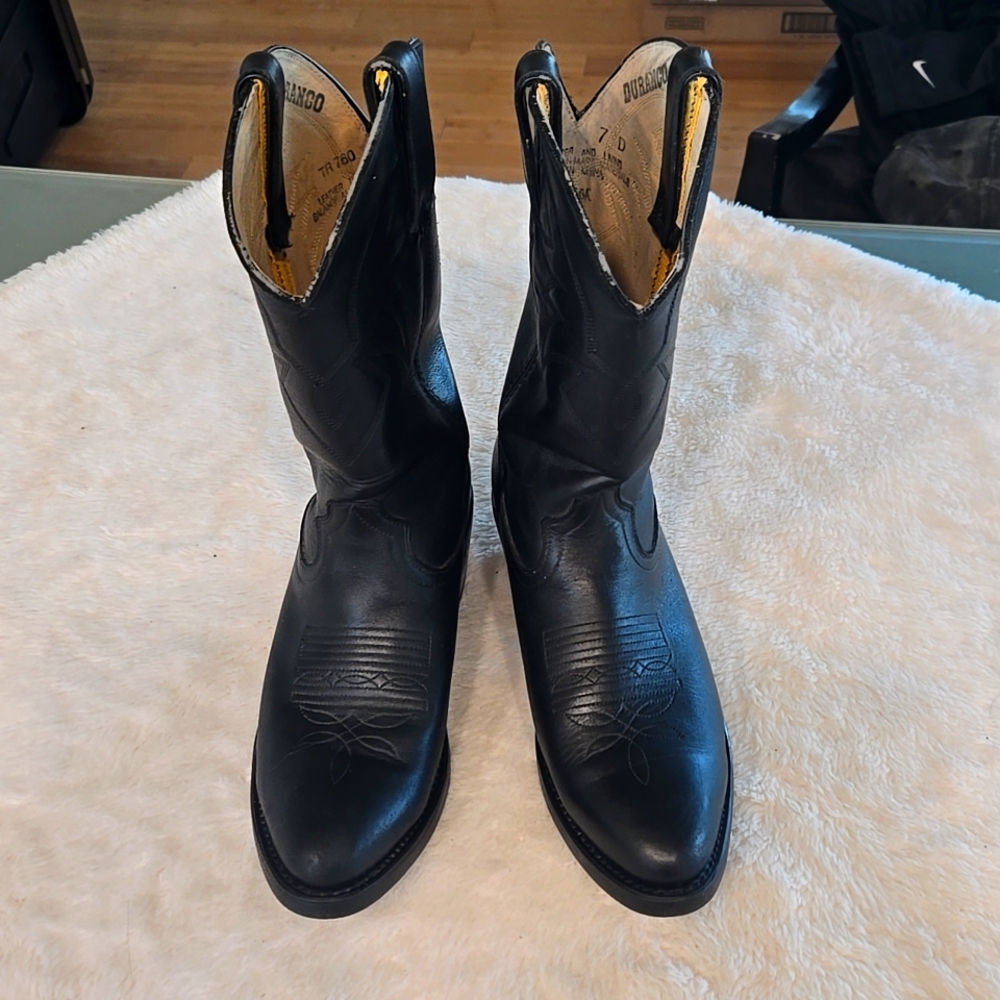 Durango Black Cowboy & Western Boots